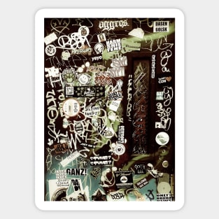 Urban Graffiti Design Street Style NYC Sticker